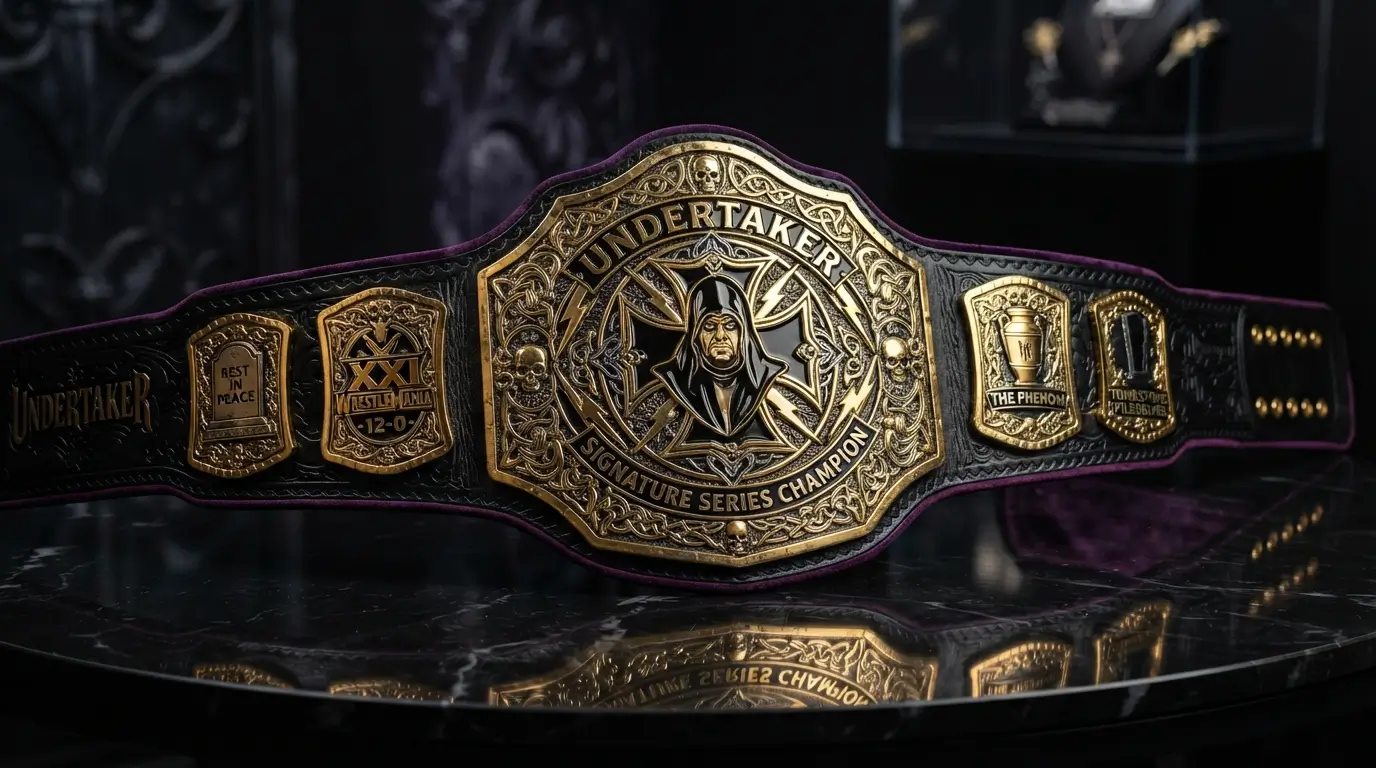 Undertaker championship belt replica