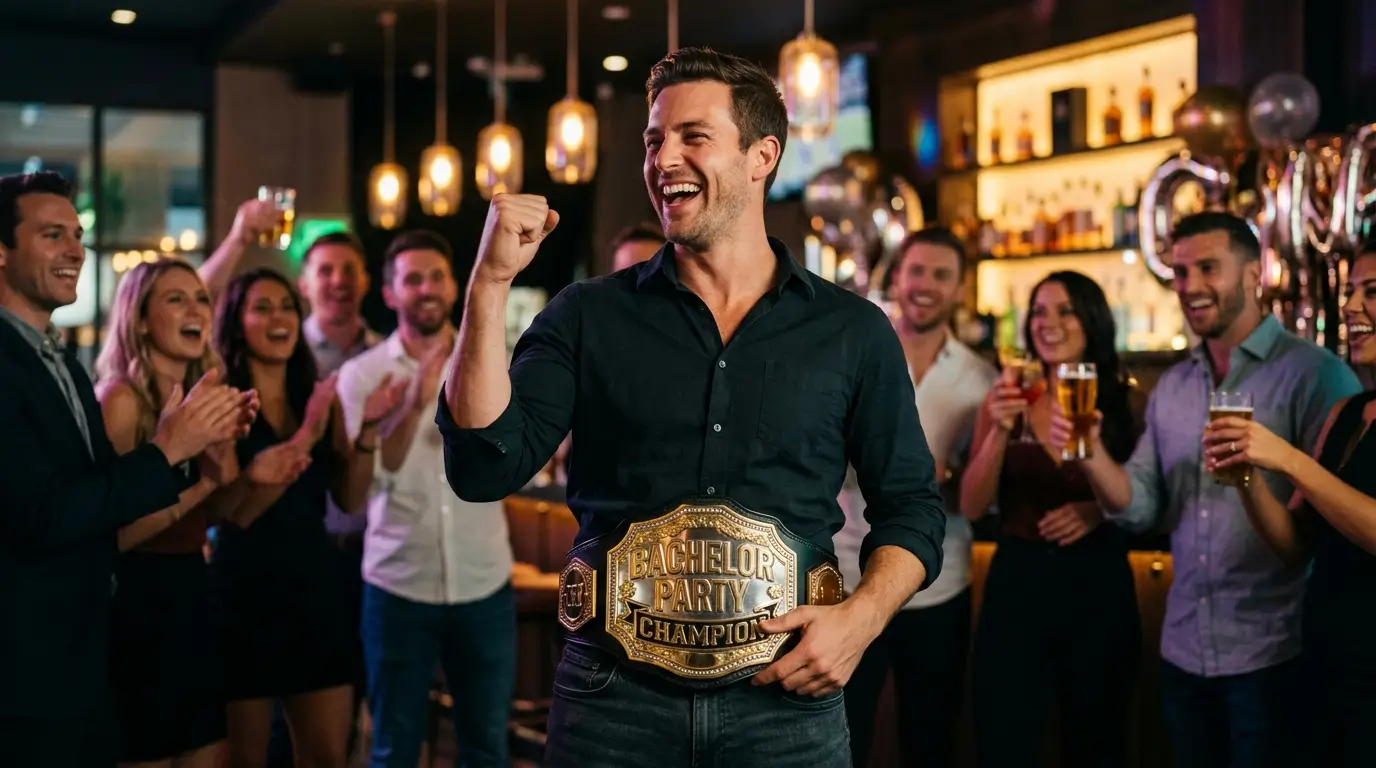 Bachelor Party Championship Belt