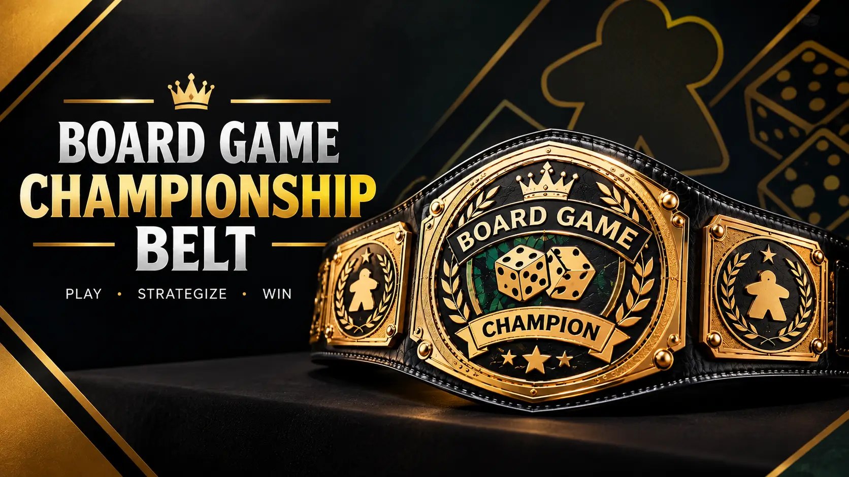 Board Game Championship Belt