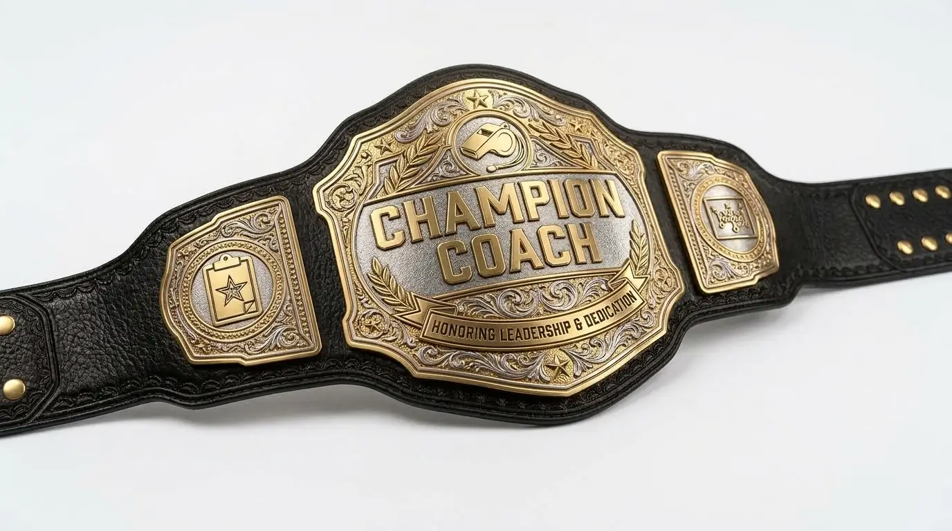 Coach Gift Championship Belt