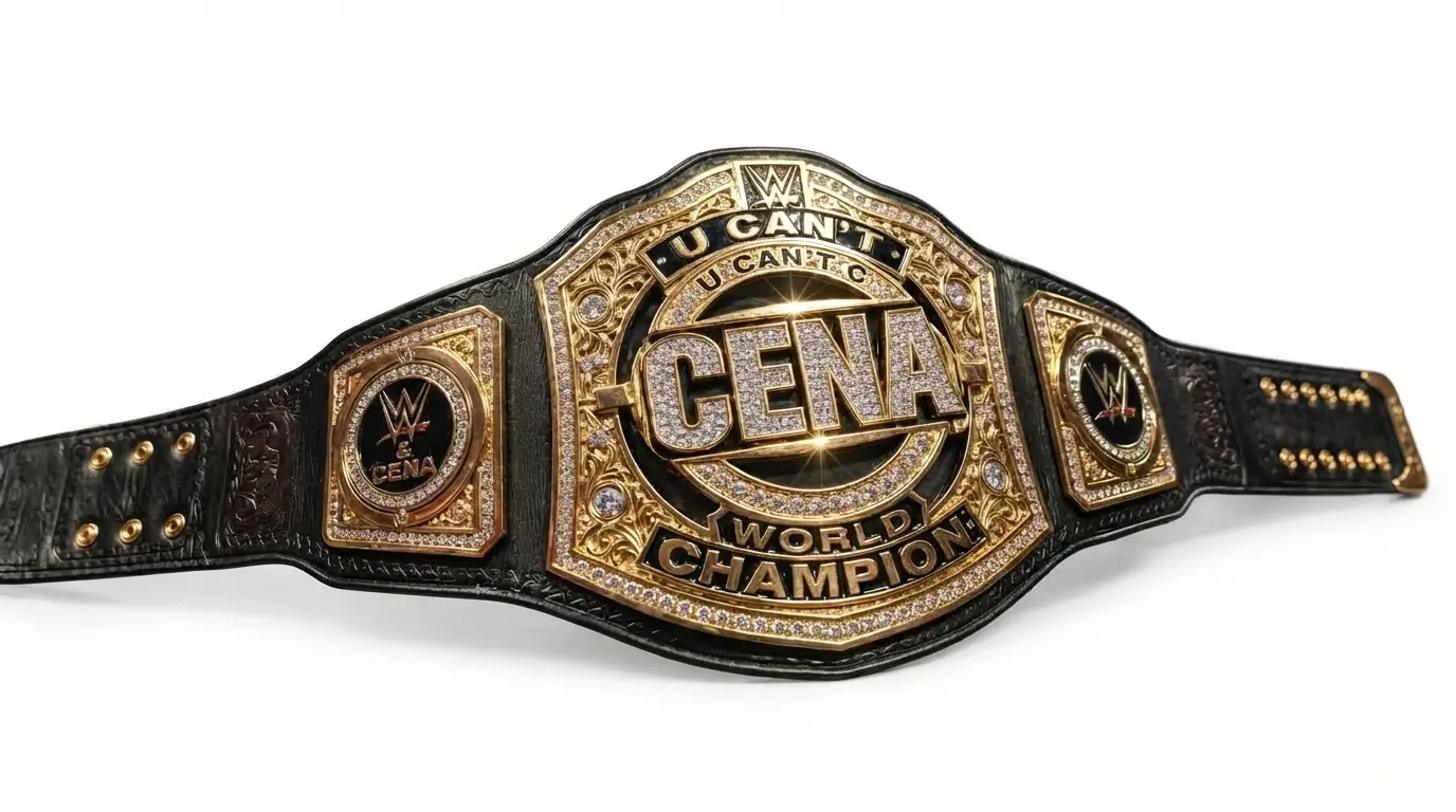 John Cena championship belt