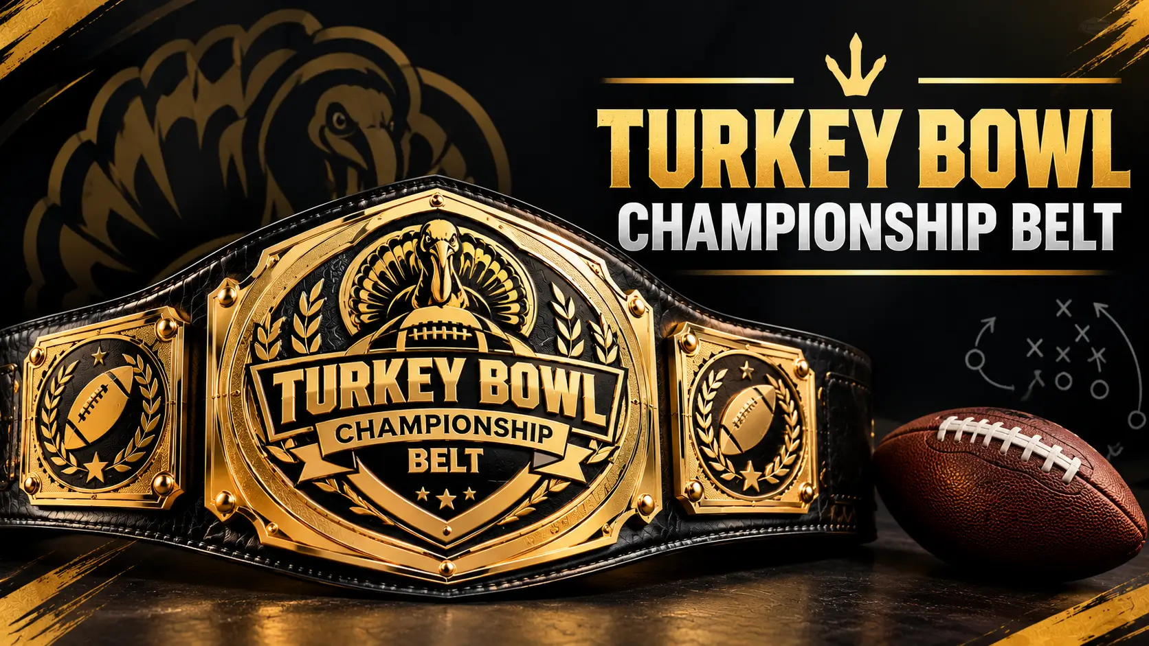 Turkey Bowl Championship Belt